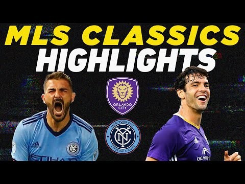 NYCFC vs Orlando City | David Villa & Kaka in First MLS Match | MLS Classic Highlights