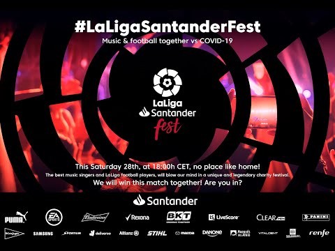 LaLiga Santander Fest: Música y deporte frente a COVID-19