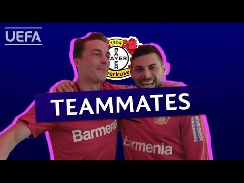 LEVERKUSEN Teammates: KEVIN VOLLAND and JULIAN BAUMGARTLINGER