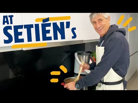 A DAY AT HOME WITH QUIQUE SETIÉN