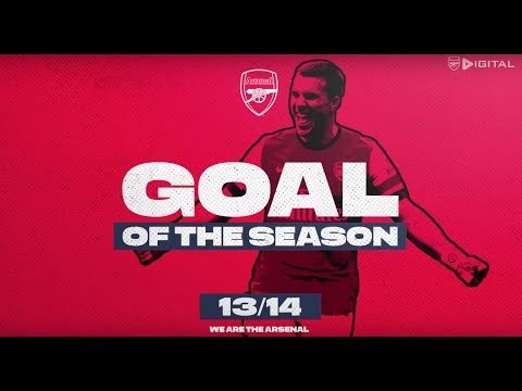 Cazorla, Ramsey and THAT Wilshere goal | Arsenal Goals of the season | 2013/14