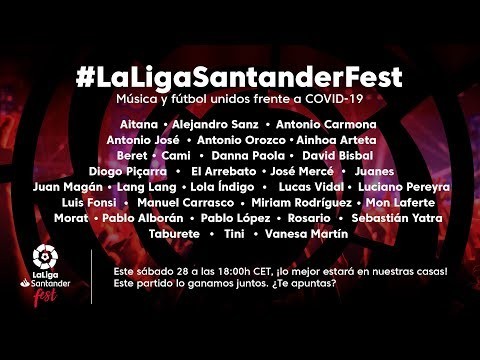 LaLiga Santander Fest, un tributo a los héroes en la lucha contra el COVID-19