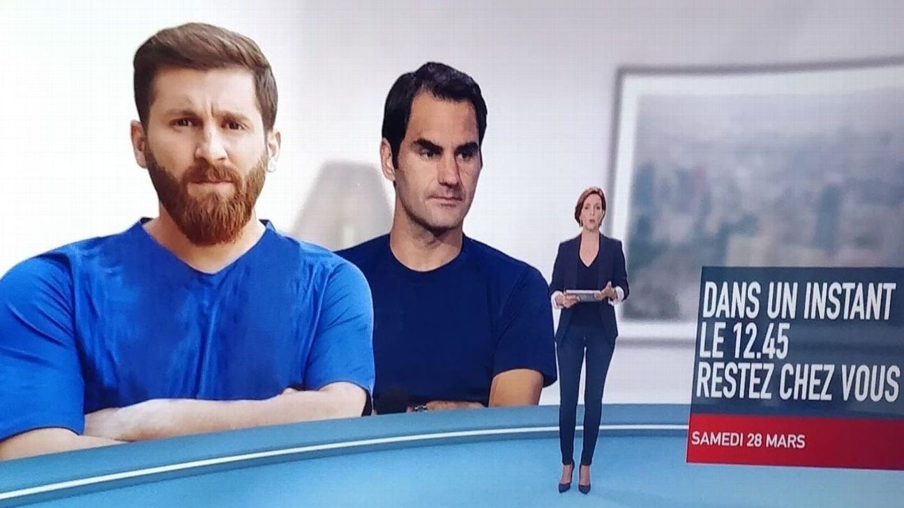 Lionel Messi lookalike replaces Barcelona star on French news bulletin about coronavirus donations
