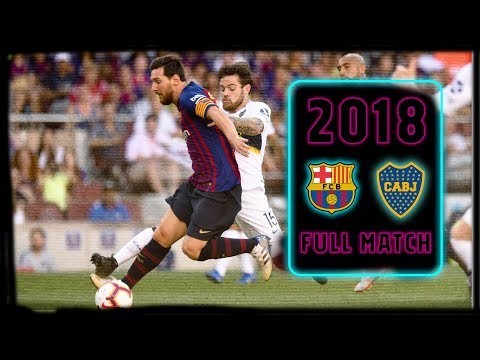 FULL MATCH: Barça - Boca Juniors (2018) When Boca came to the Camp Nou!