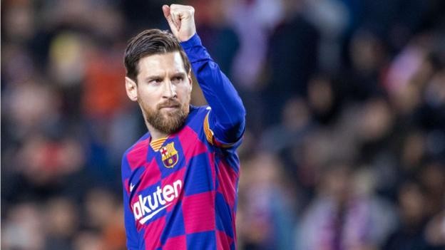 Barcelona: Lionel Messi announces players will take 70% pay cut