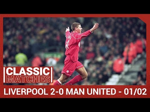 Premier League Classic: Liverpool 2-0 Man United | Gerrard's thunderous long-range strike