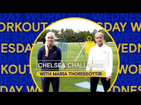 Home Exercises for Kids with Chelsea Players | With Maria Thorisdottir | Chelsea Challenge Ep.3