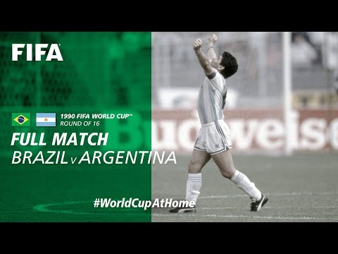 #WorldCupAtHome | Brazil v Argentina (Italy 1990)