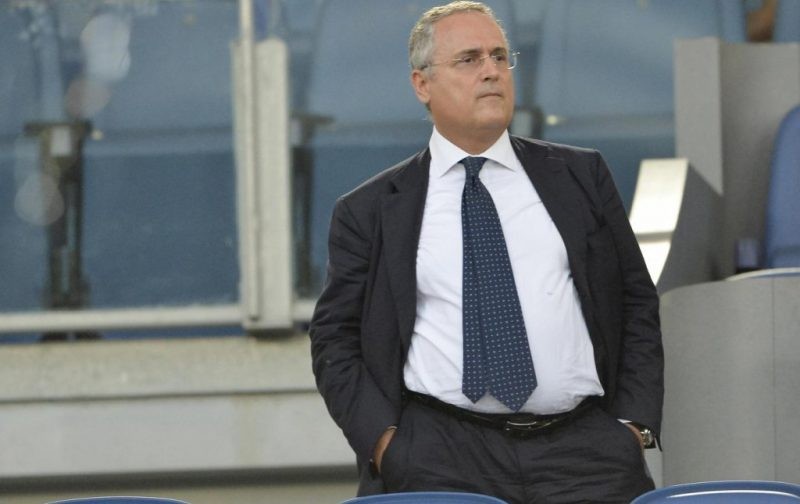Lotito: Safe for Lazio to train at Formello