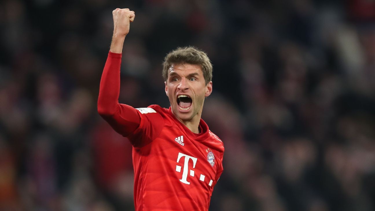 Thomas Muller extends contract with Bayern Munich until 2023