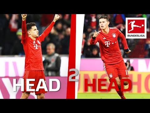 James Rodriguez vs. Philippe Coutinho | The Ball Magicians in Head-to-Head