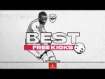 Ozil, Van Persie, Pepe, Henry and more | Arsenal's best free kicks compilation