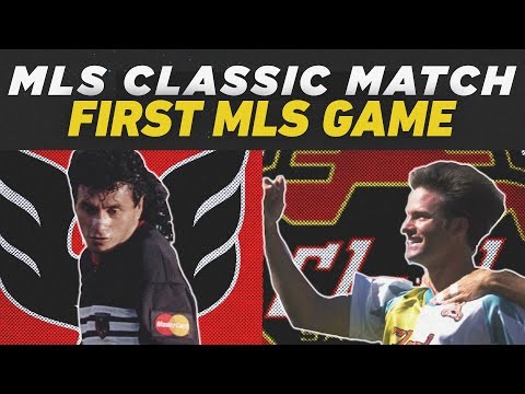 San Jose Clash vs D.C. United | First-Ever MLS Match | MLS Classics Remix