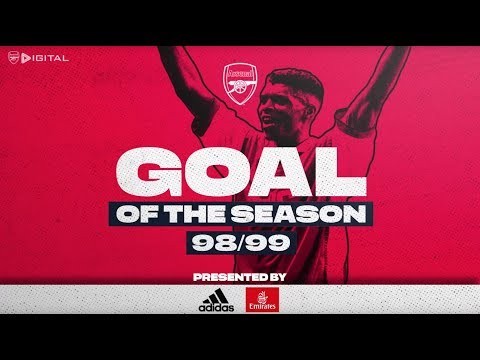 ??KANUUUUUUU | Arsenal goals of the season | 1998/99