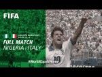 #WorldCupAtHome | Nigeria v Italy (USA 1994)