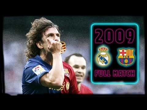 FULL MATCH: Real Madrid - Barça (2009) THE LEGENDARY 2-6 IN #ELCLÁSICO!