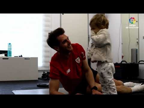 Training at home: Ibai Gómez