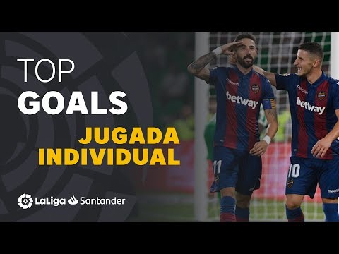 TOP 20 GOALS Jugada Individual LaLiga Santander 2008/2009 a 2018/2019