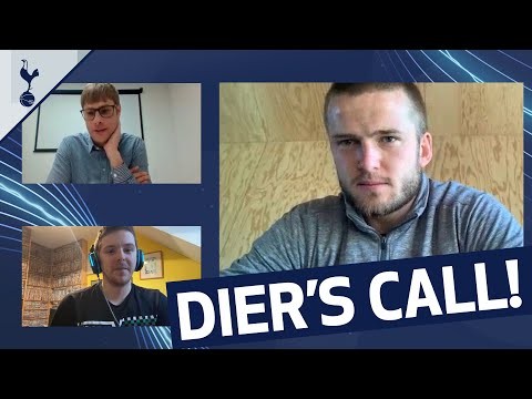 VIDEO CALL | ERIC DIER THANKS MAIDENHEAD SPURS FOR NHS FUNDRAISING
