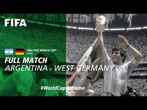 #WorldCupAtHome | Argentina v West Germany (Mexico 1986)