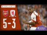 AN INCREDIBLE COMEBACK! | Arsenal 5-3 Middlesbrough | Highlights | 2004