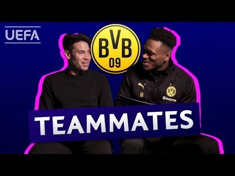 DORTMUND Teammates: DAN-AXEL ZAGADOU and RAPHAËL GUERREIRO