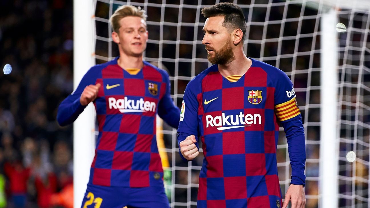 Barcelona's coronavirus firesale with only Messi, Ter Stegen, De Jong safe - sources