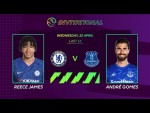 Reece James v Andre Gomes | Chelsea v Everton | ePremier League FIFA20 tournament