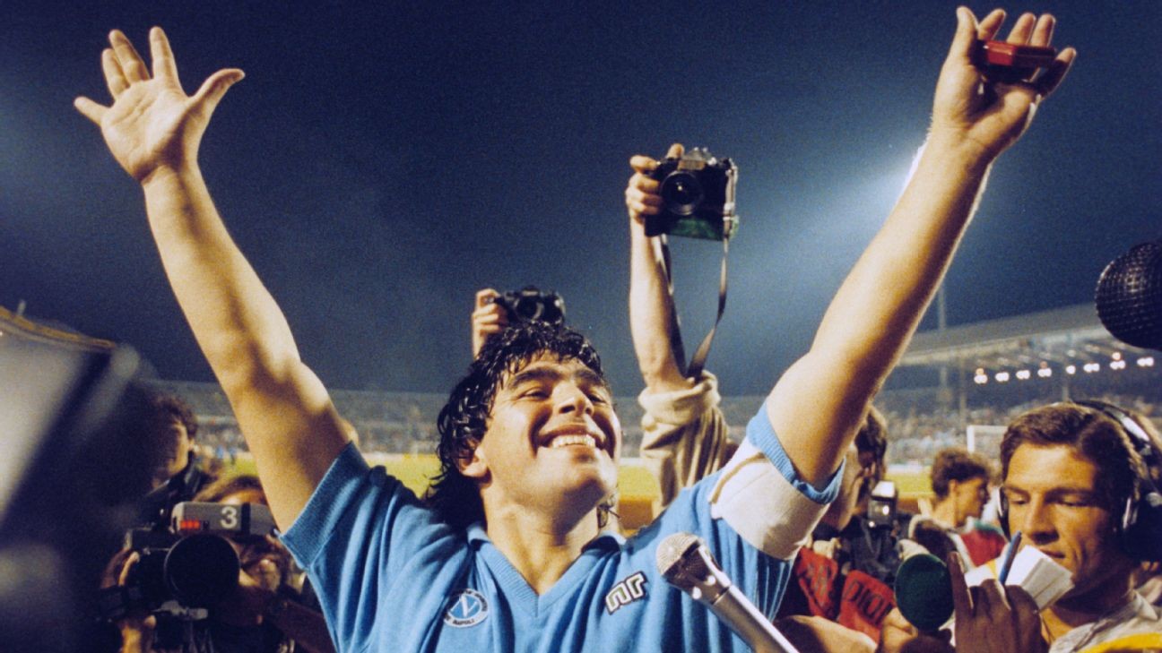 Diego Maradona's warm-up was the original viral video long before the Ronaldo, Messi era of amazing tricks