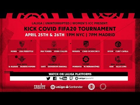 Kick COVID FIFA 20 Tournament with LaLiga, NBA & NFL stars!