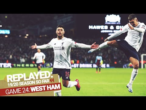 REPLAYED: West Ham 0-2 Liverpool | Ox & Salah make it 19 points at the London Stadium