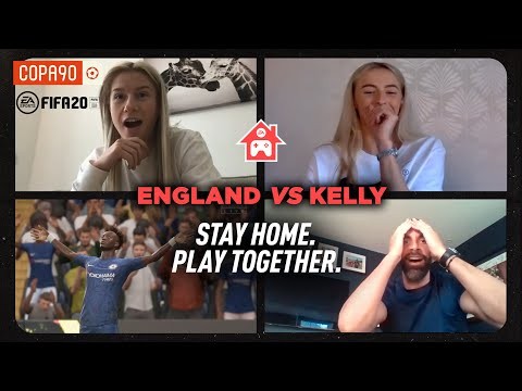 "Nice in person, on pitch she's a bulldog!" | Beth England v Chloe Kelly at FIFA20 - Rio Ferdinand