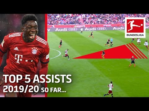 Top 5 Assists 2019/20 So Far - Brandt, Davies and More