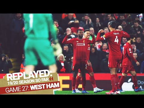 REPLAYED: Liverpool 3-2 West Ham | Reds edge exciting back and forth clash