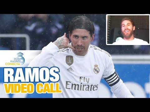 Sergio Ramos live on Real Madrid Conecta!