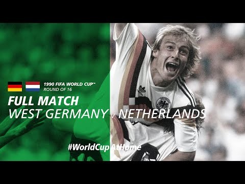#WorldCupAtHome | West Germany v Netherlands (Italy 1990)