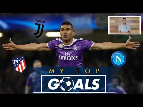 Casemiro picks his three favourite Real Madrid goals!