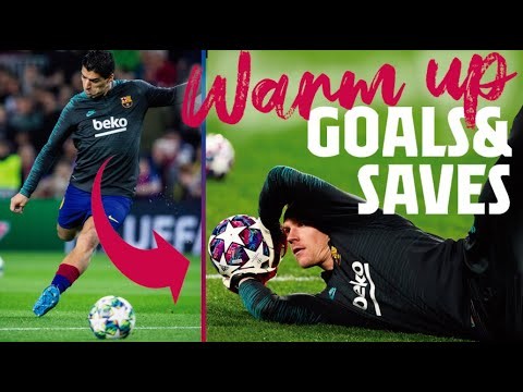 BEST warm up GOALS & SAVES (2019/20 season!)
