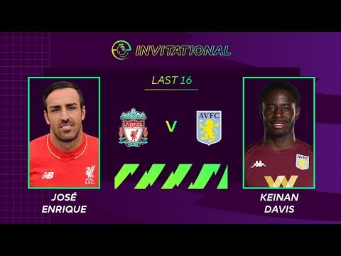 ePremier League Invitational | Liverpool vs Aston Villa | Jose Enrique represents the Reds