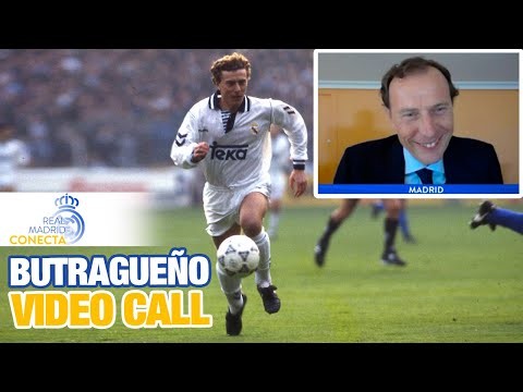 Butragueño live on Real Madrid Conecta!