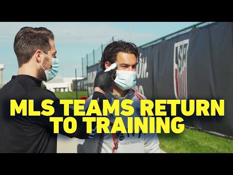 MLS Players Return to Training After Coronavirus Pause