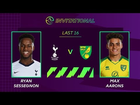 FIFA 20 | RYAN SESSEGNON V MAX AARONS | Spurs v Norwich | #ePremierLeague invitational