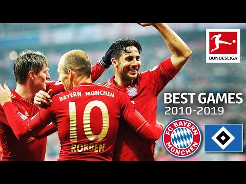 FC Bayern München vs. Hamburger SV  9-2 | The Best Games of the Decade 2010-2019