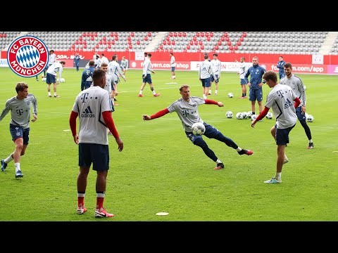 How FC Bayern is getting ready for the Bundesliga restart | Training