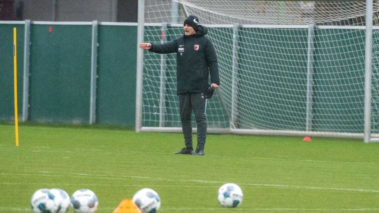 Augsburg coach will miss first game in charge after breaking quarantine