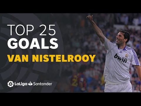 TOP 25 GOALS Ruud van Nistelrooy en LaLiga Santander