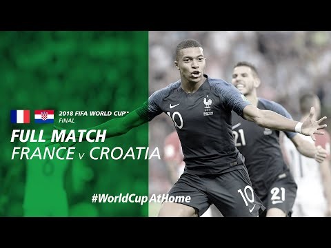 #WorldCupAtHome | France v Croatia (Russia 2018)
