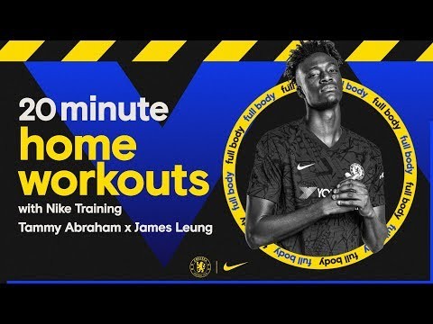 Who’s Tammy Missing the Most?! | 20 Minute Full Body Home Workout w/ Nike Trainer James Leung