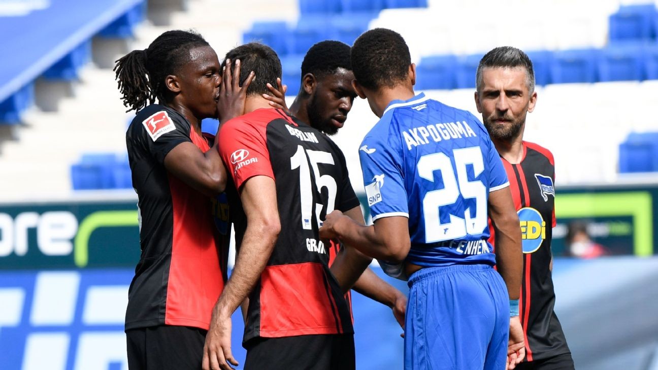 Bundesliga: Hertha Berlin goal celebrations will not be punished, says DFL