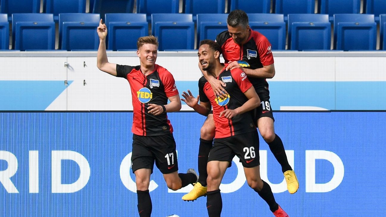 Hertha celebrations, silent stadiums highlight Bundesliga challenges despite successful return